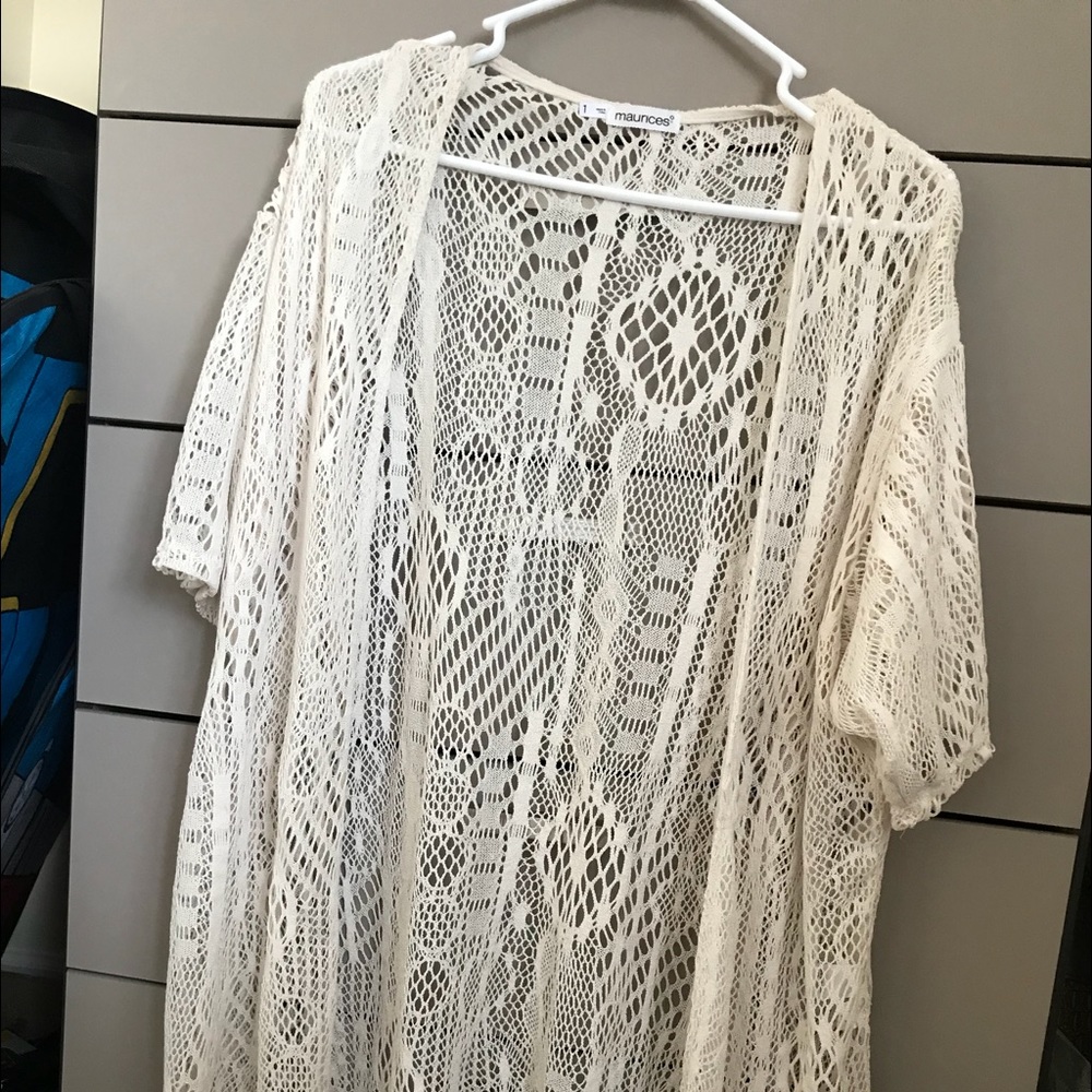 Lace duster
